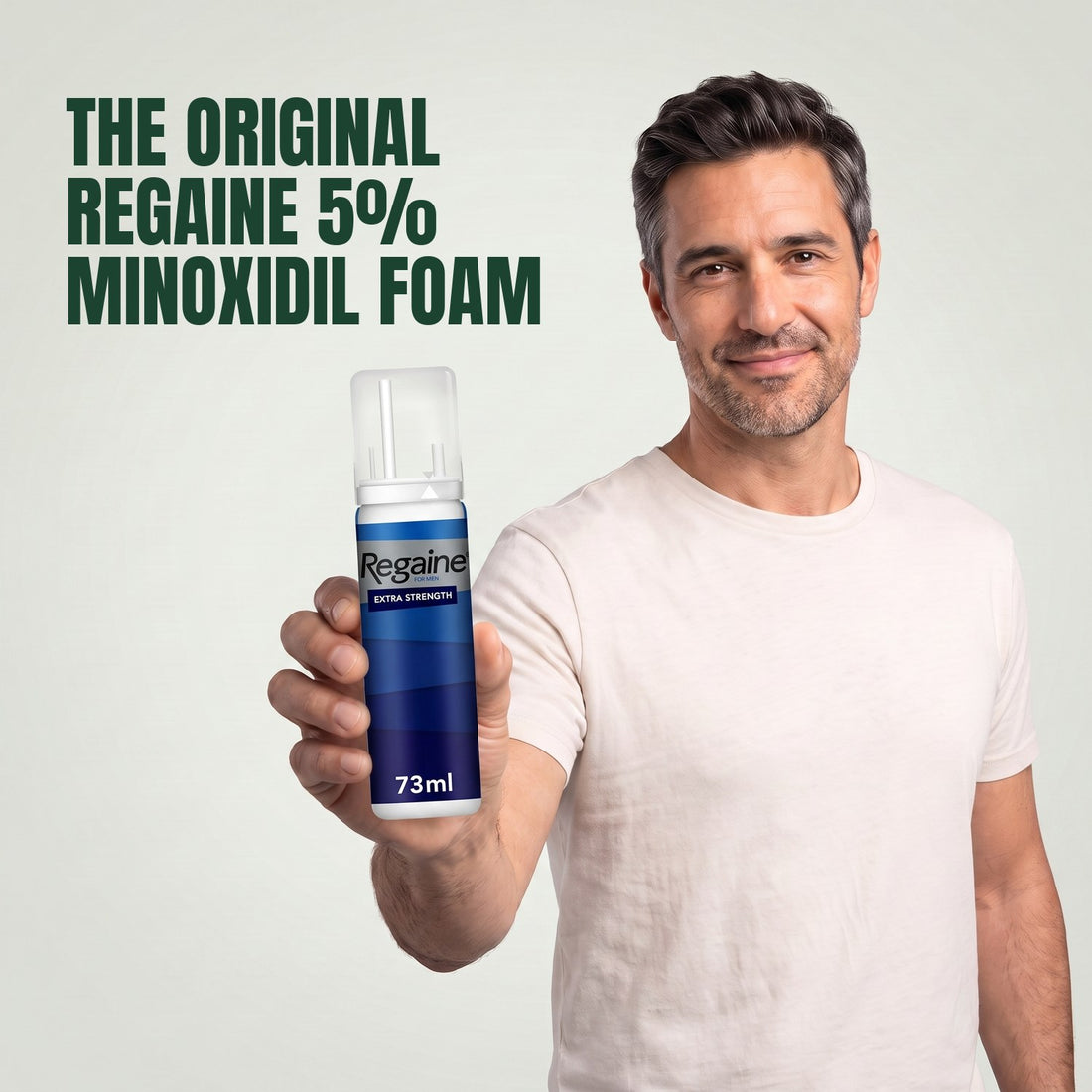 Regaine Minoxidil Foam 5% for Men - 9 month supply, 9 x 73 ml cans