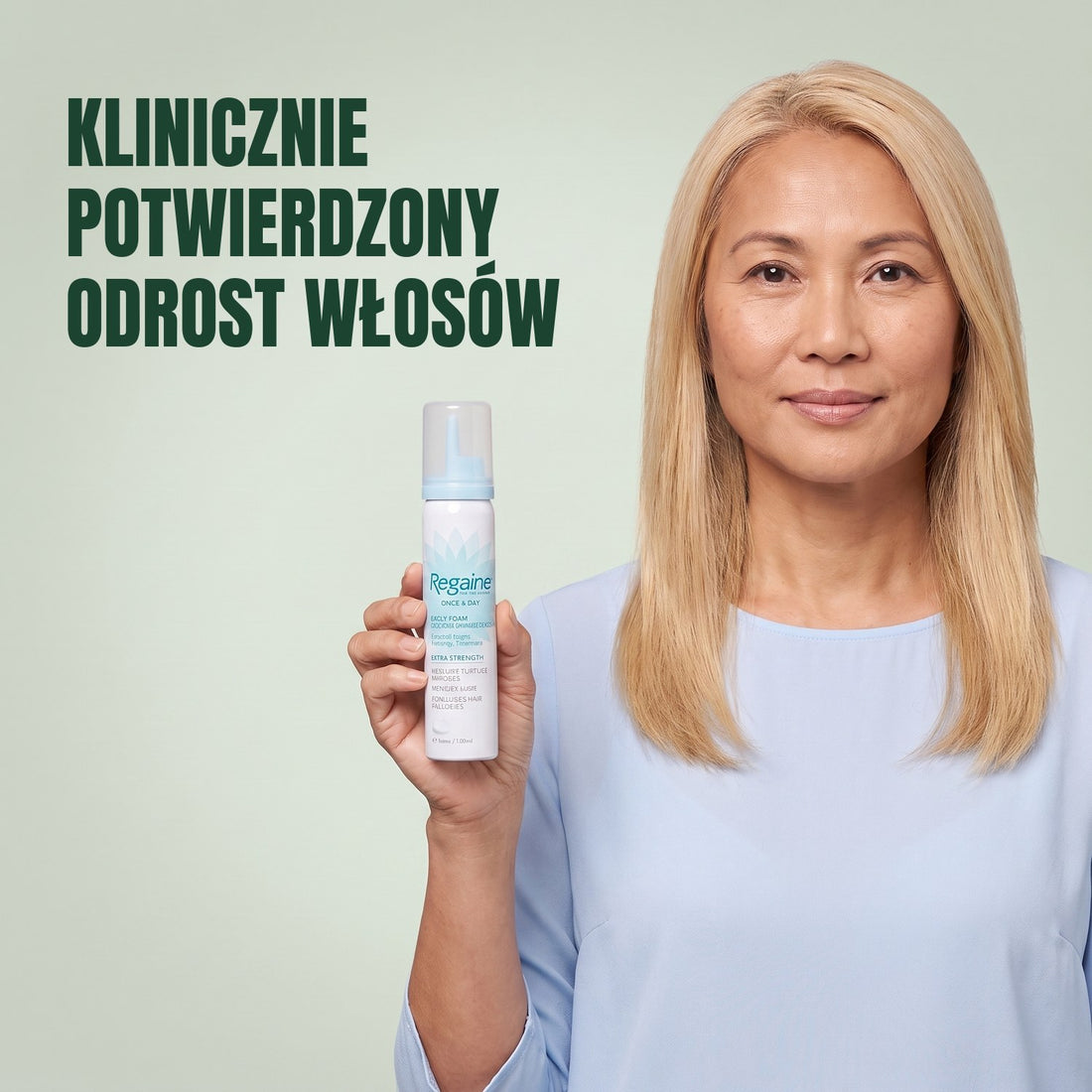 Regaine Minoksydyl Pianka 5% dla kobiet - zapas na 12 miesięcy, 6 x 73 ml puszek pianki