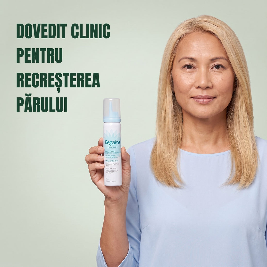 Spumă Regaine Minoxidil 5% pentru femei - rezervă pentru 12 luni, 6 x 73 ml cutii de spumă