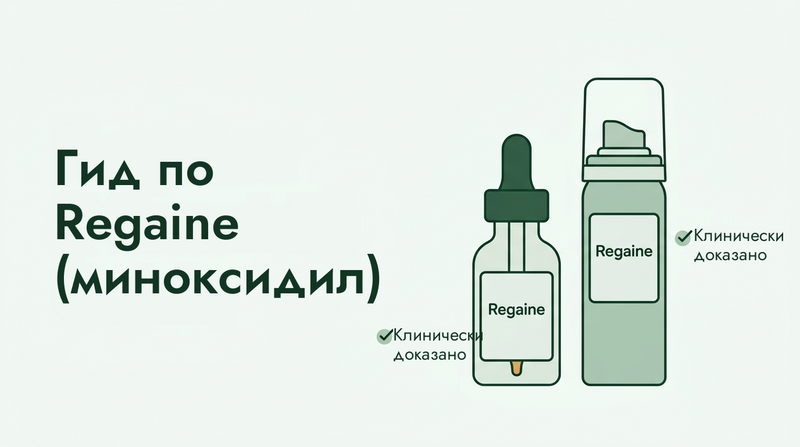 Regaine minoxidil guide