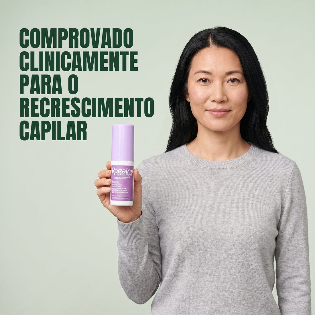 Regaine Minoxidil Loção 2% para Mulheres - suprimento para 12 meses, 12 frascos de 60 ml