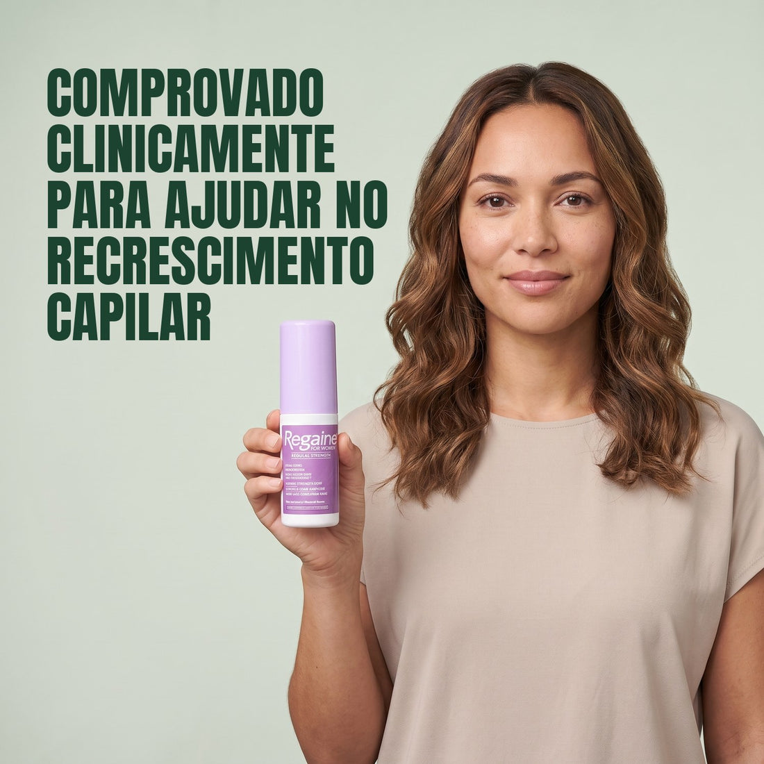 Regaine Minoxidil Loção 2% para Mulheres - suprimento para 6 meses, 6 frascos de 60 ml