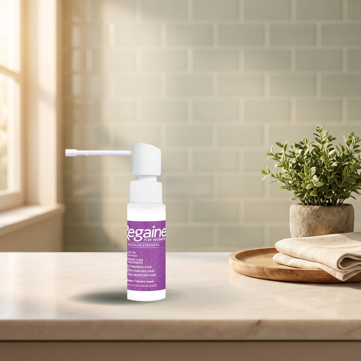 Regaine Donna Forza Normale 2% Soluzione Cutanea nell’uso quotidiano