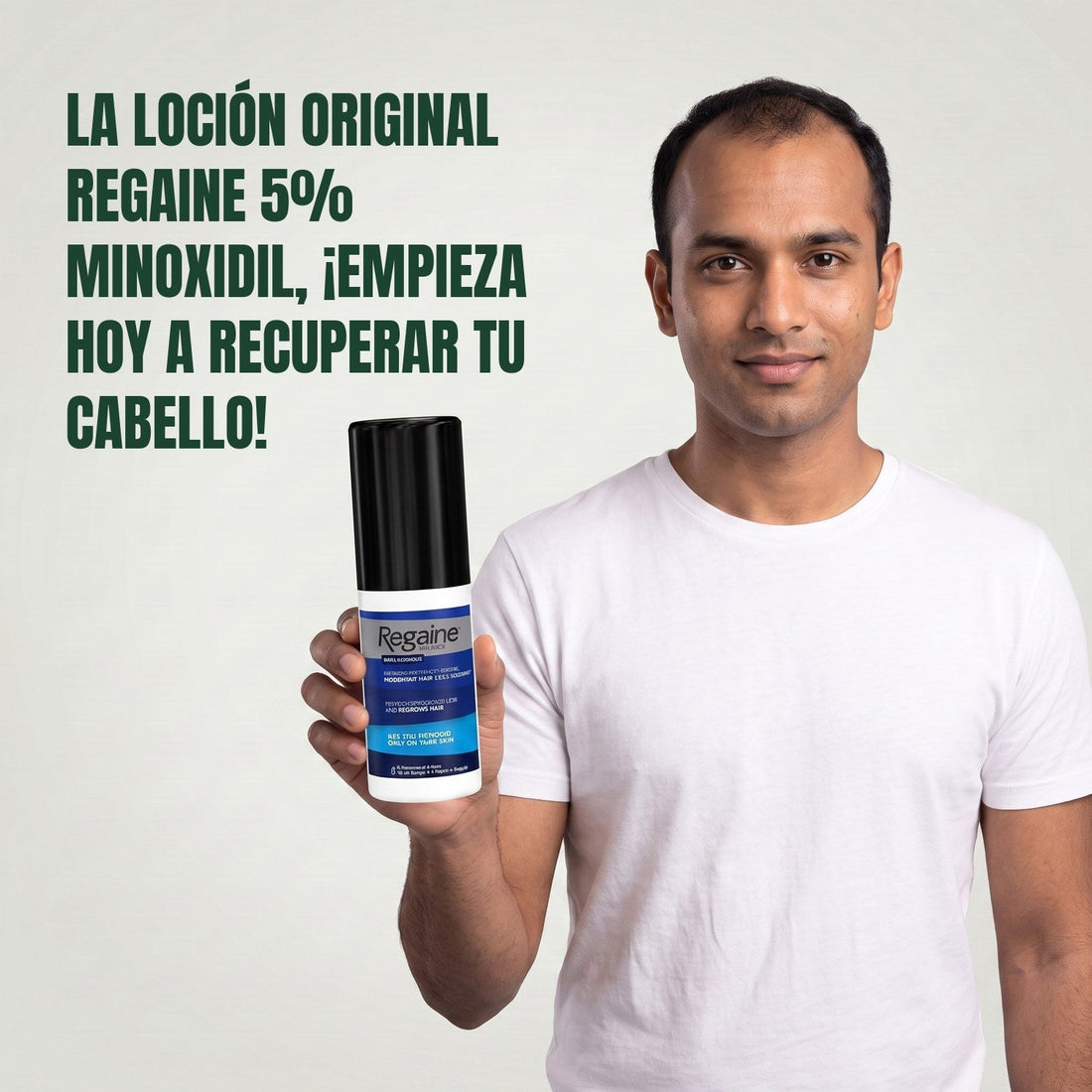 Regaine Minoxidil Loción 5% para Hombres - suministro para 6 meses, 6 botellas de 60 ml