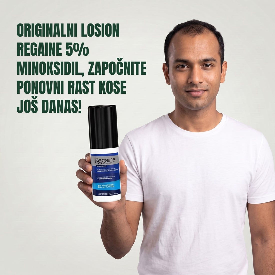 Regaine losion s minoksidilom 5% za muškarce - zaliha za 6 mjeseci, 6 x 60 ml boca