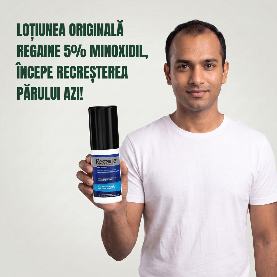 Regaine Minoxidil Loțiune 5% pentru bărbați - rezervă pentru 6 luni, 6 x 60 ml flacoane