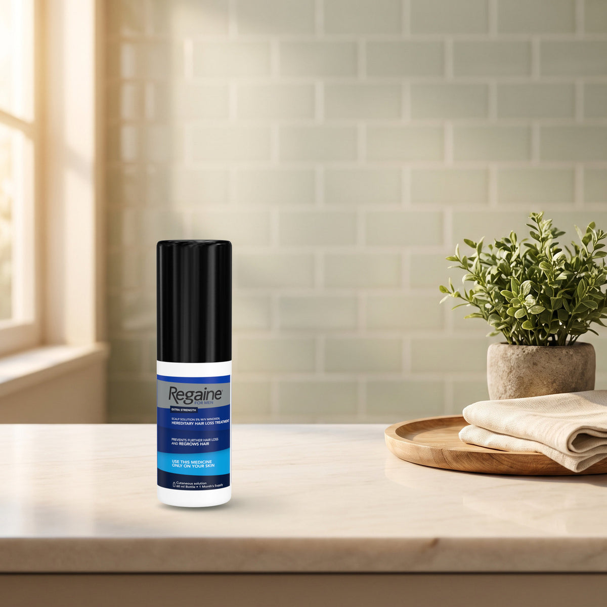Regaine Homme Extra-Fort 5 % solution au quotidien