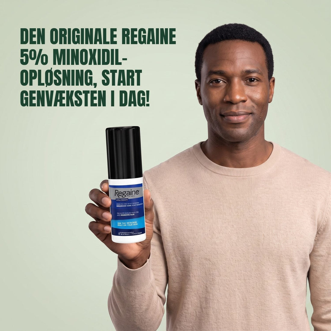 Regaine Minoxidil opløsning 5% til mænd - 9 måneders forbrug, 9 x 60 ml flasker