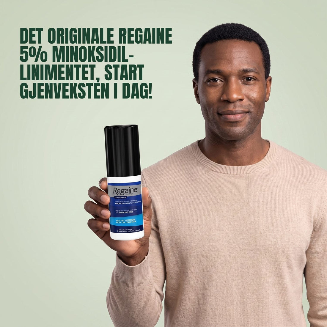 Regaine Minoxidil Liniment 5% for menn - 9 måneders forbruk, 9 x 60 ml flasker