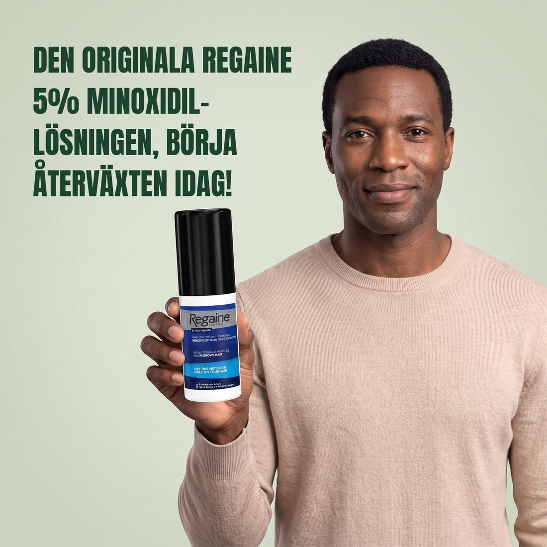 Regaine Minoxidil lösning 5% för män - 9 månaders förbrukning, 9 x 60 ml flaskor