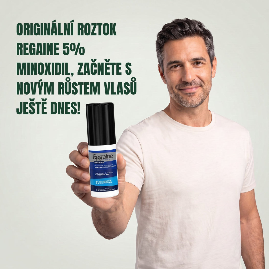 Regaine roztok 5 % pro muže (zásoba na 3 měsíce)