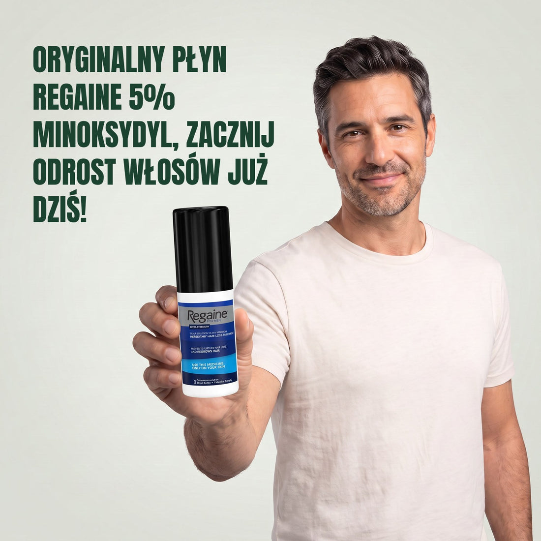 Regaine Płyn 5% dla Mężczyzn (zapas na 3 miesiące)