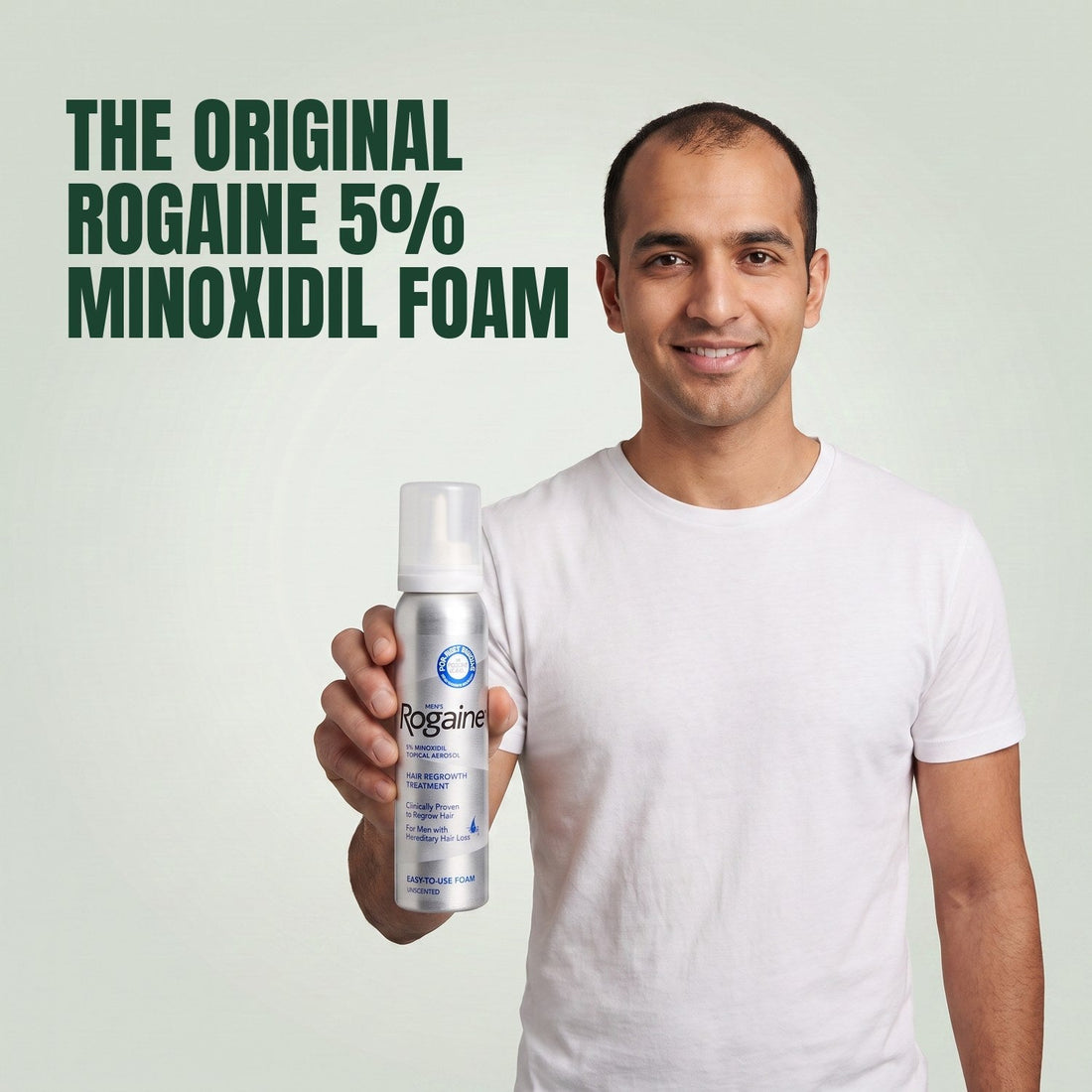Rogaine Minoxidil Foam 5% for Men - 12 month supply, 12 x 60 g foam cans
