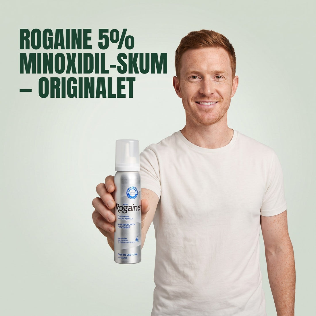 Rogaine Minoxidil-skum 5% för män – 12 månaders förbrukning