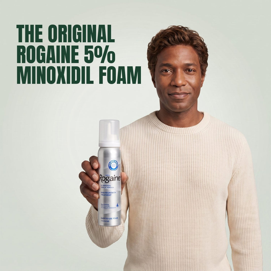 Rogaine Minoxidil Foam 5% for Men - 9 month supply, 9 x 60 g foam cans