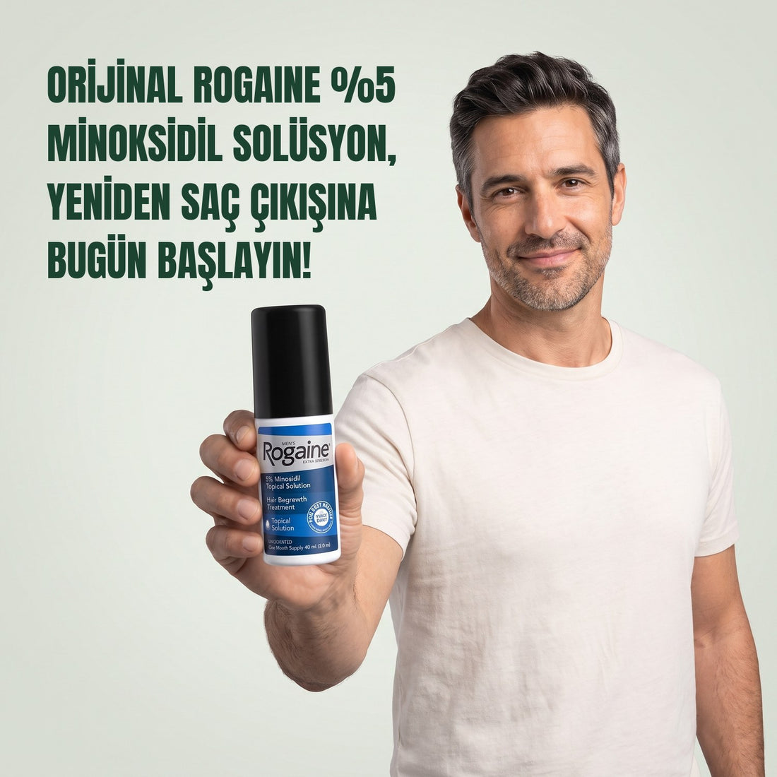 Rogaine Minoxidil Lotion 5% for Men - 3 Aylık Kullanım