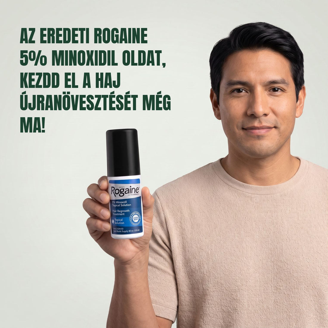 Rogaine Minoxidil oldat 5% férfiaknak - 6 havi adag, 6 x 60 ml-es flakon