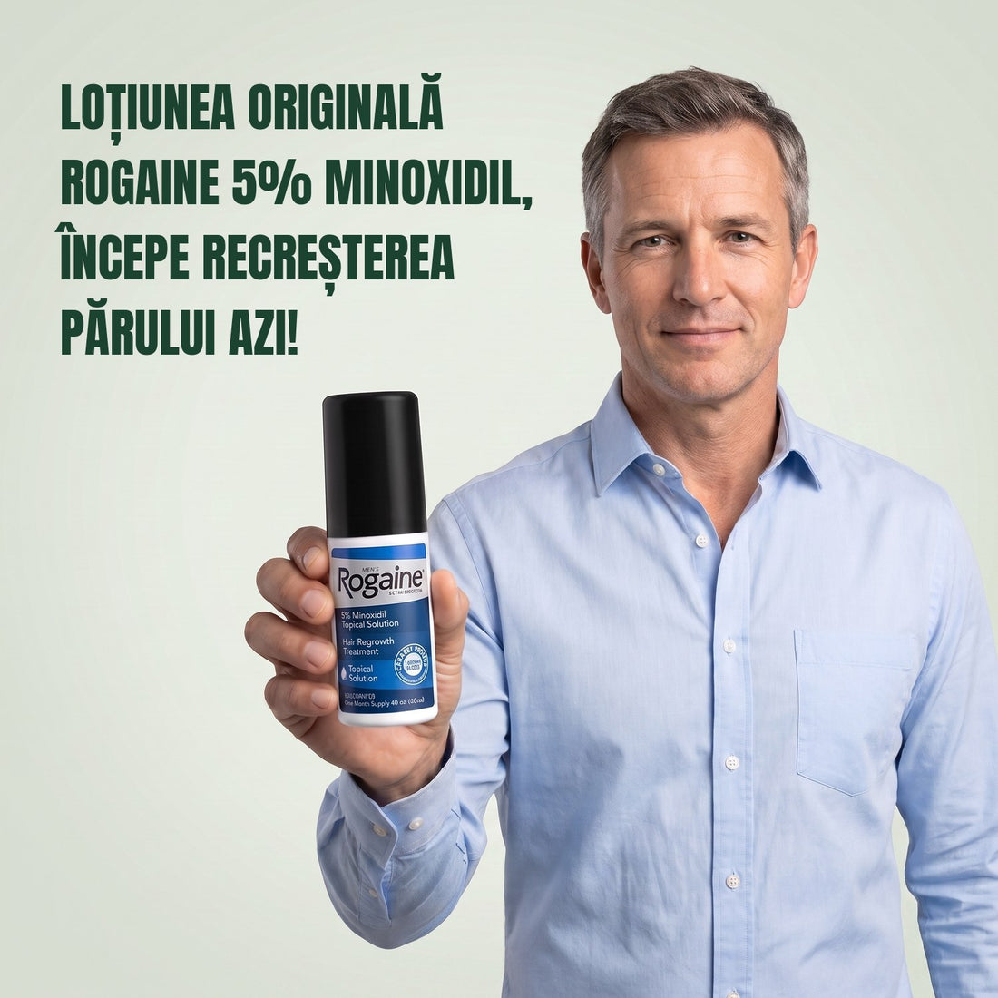 Loțiune Rogaine Minoxidil 5% pentru bărbați - rezervă pentru 9 luni, 9 x 60 ml flacoane