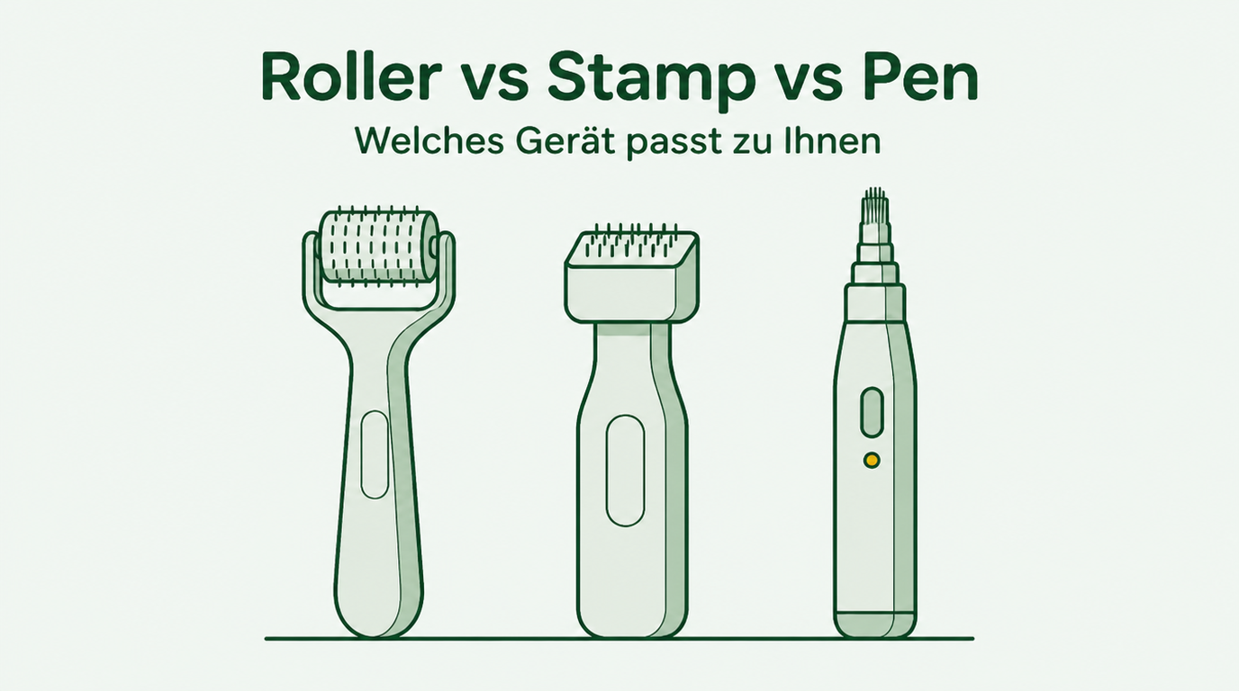 Dermaroller vs. Dermastamp vs. Dermapen