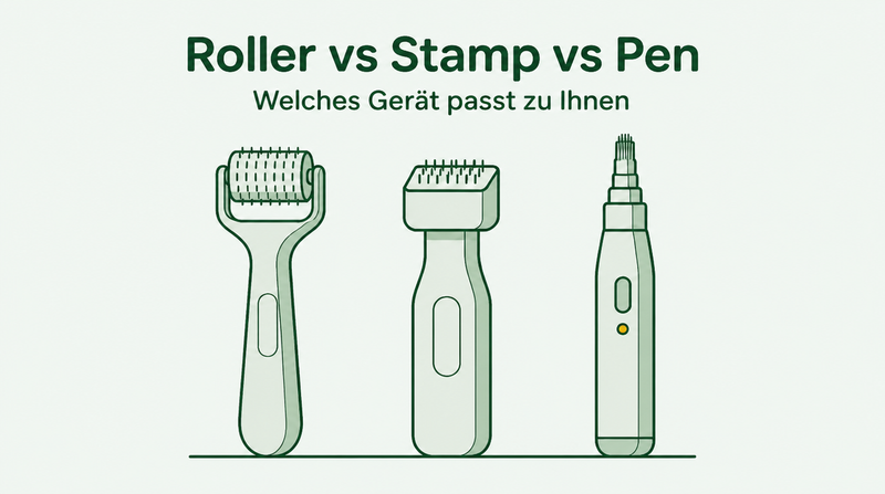 Dermaroller vs. Dermastamp vs. Dermapen