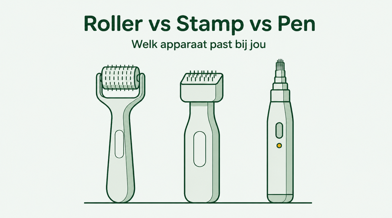 Dermaroller versus dermastamp versus dermapen