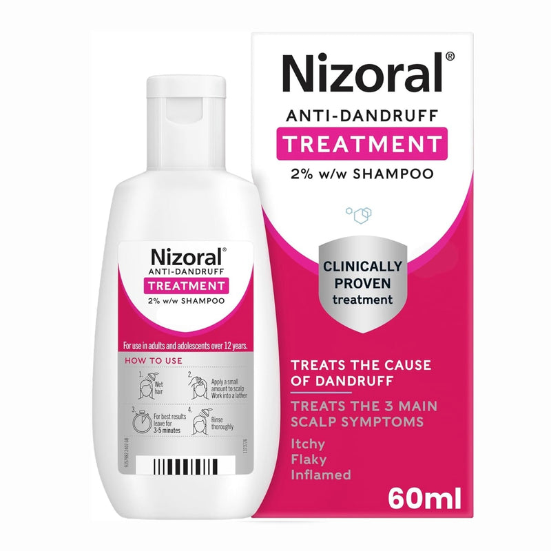 Nizoral Champú Tratamiento Anticaspa 2% (60ml)