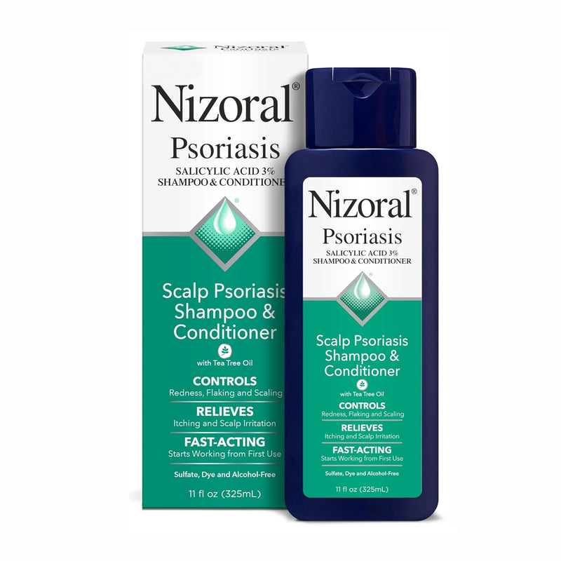 Nizoral Psoriasis Anti-dandruff Shampoo & Conditioner 3% Salicylic Acid (325ml)