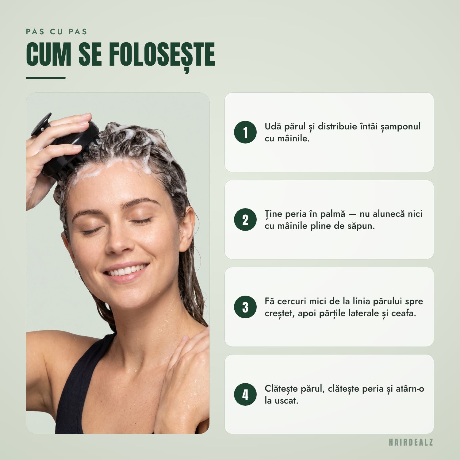 Pas cu pas — Cum se folosește