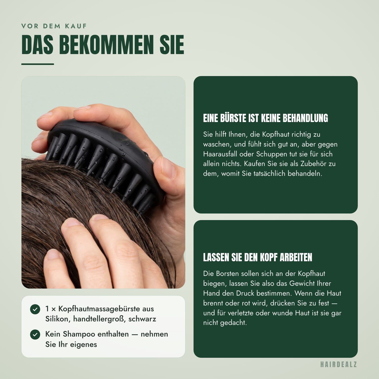 Vor dem Kauf — Das bekommen Sie