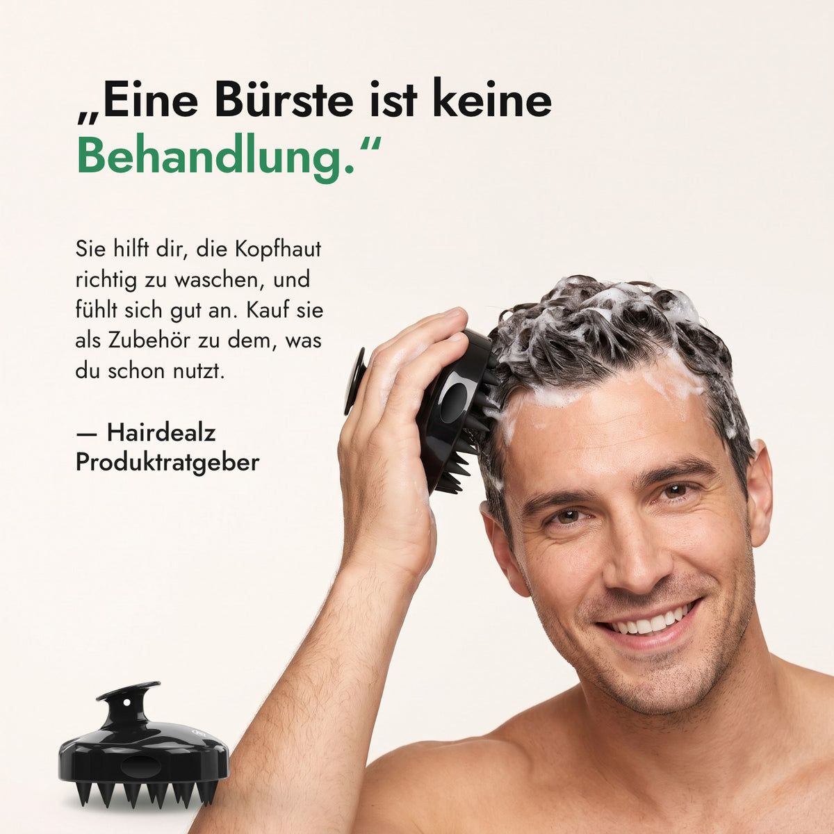 Eine Bürste ist keine Behandlung. — Hairdealz Produktratgeber