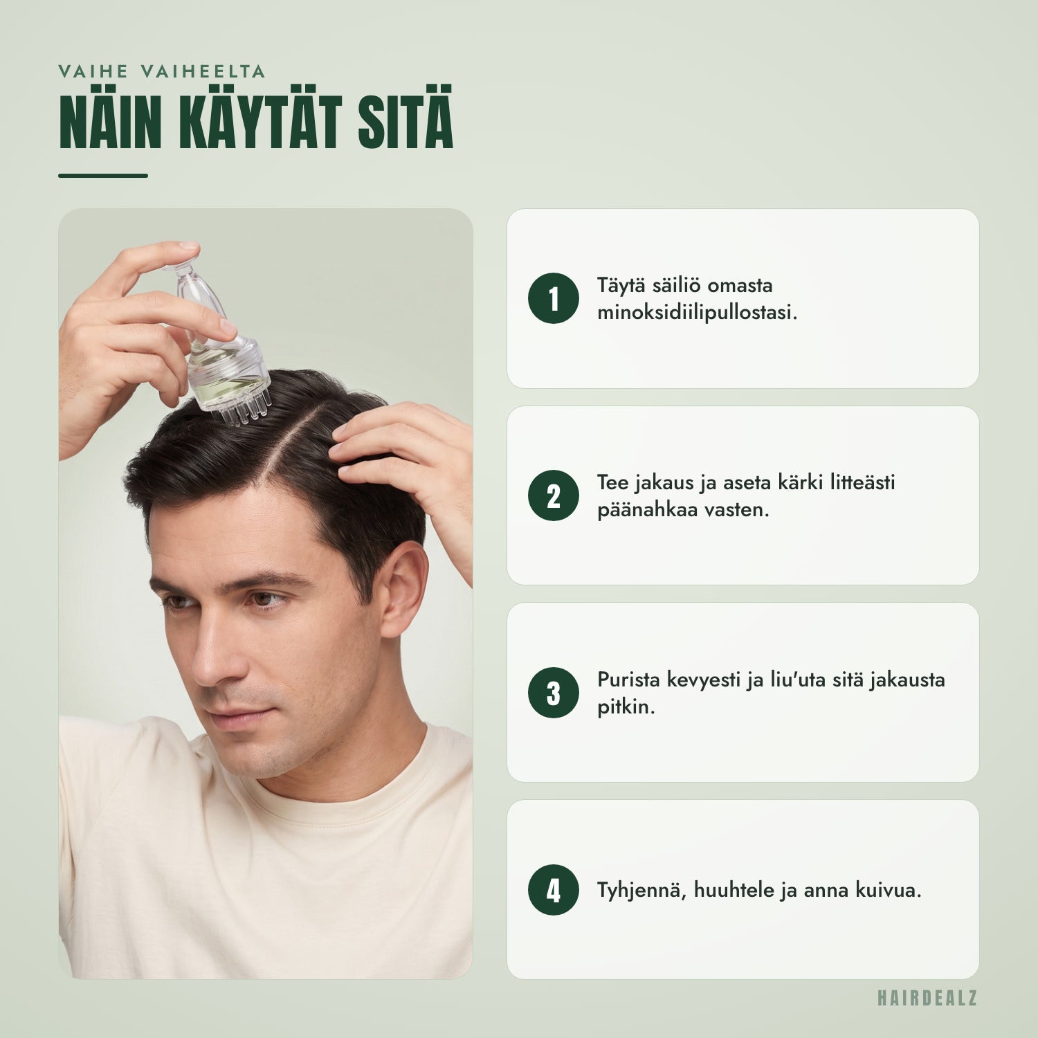 Vaihe vaiheelta — Näin käytät sitä
