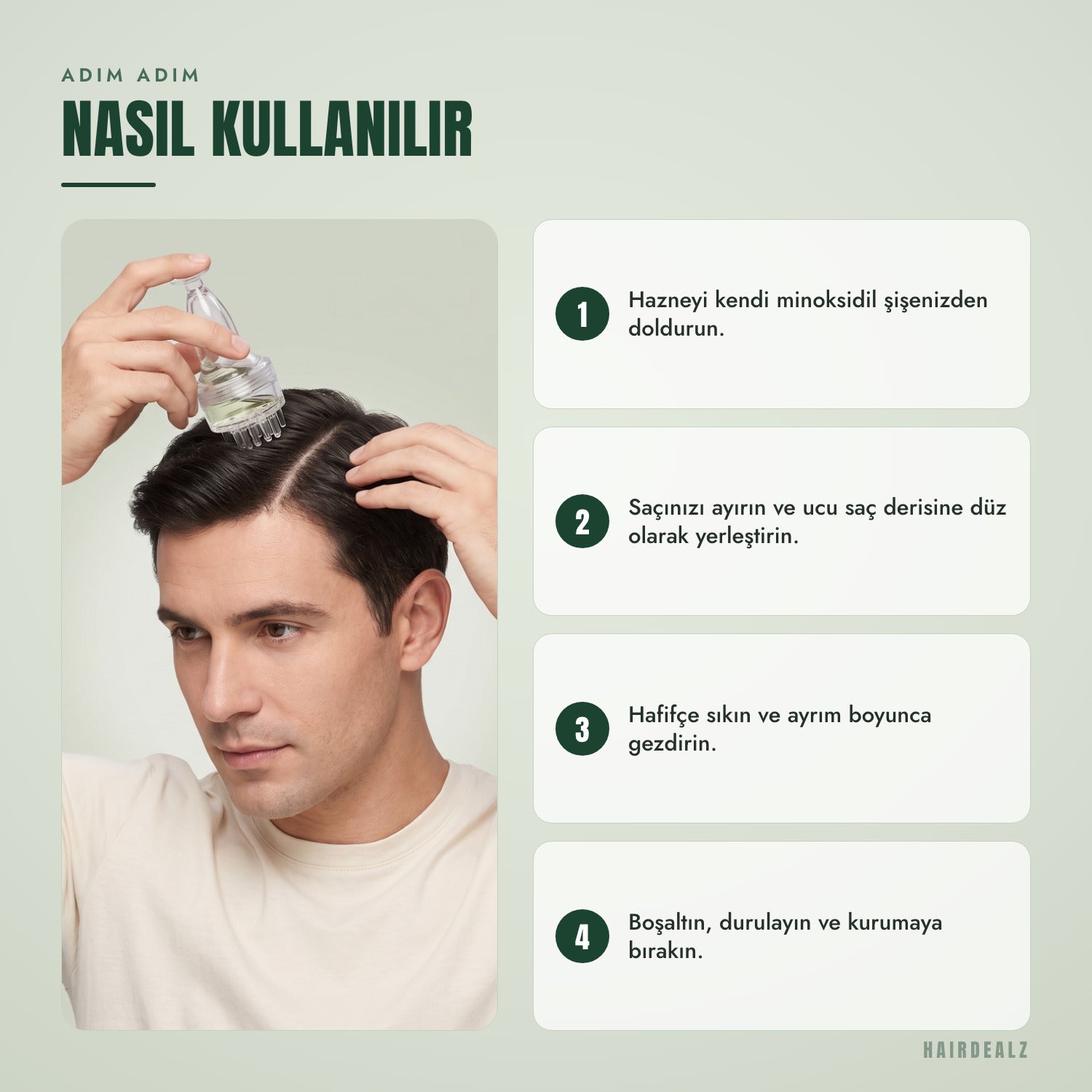 Adım adım — Nasıl kullanılır