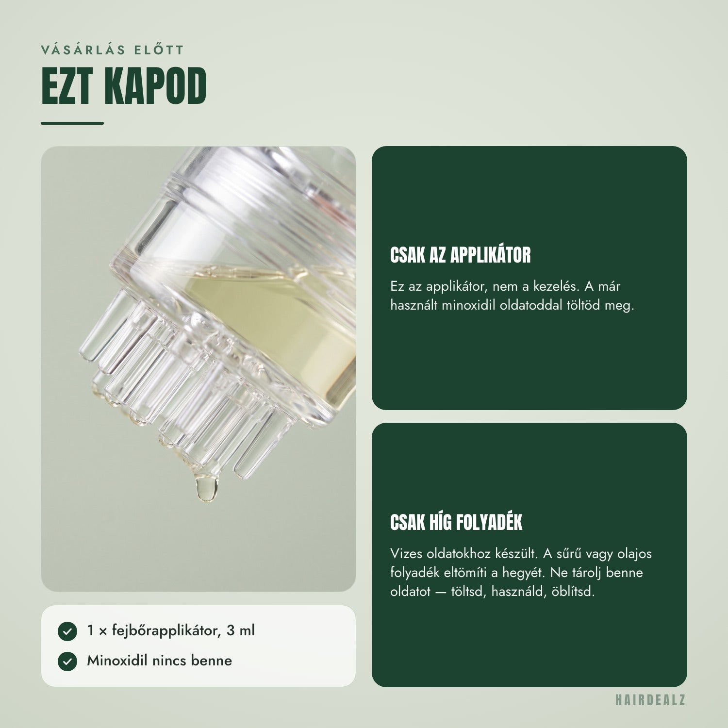 Mielőtt megrendeled — Mit kapsz