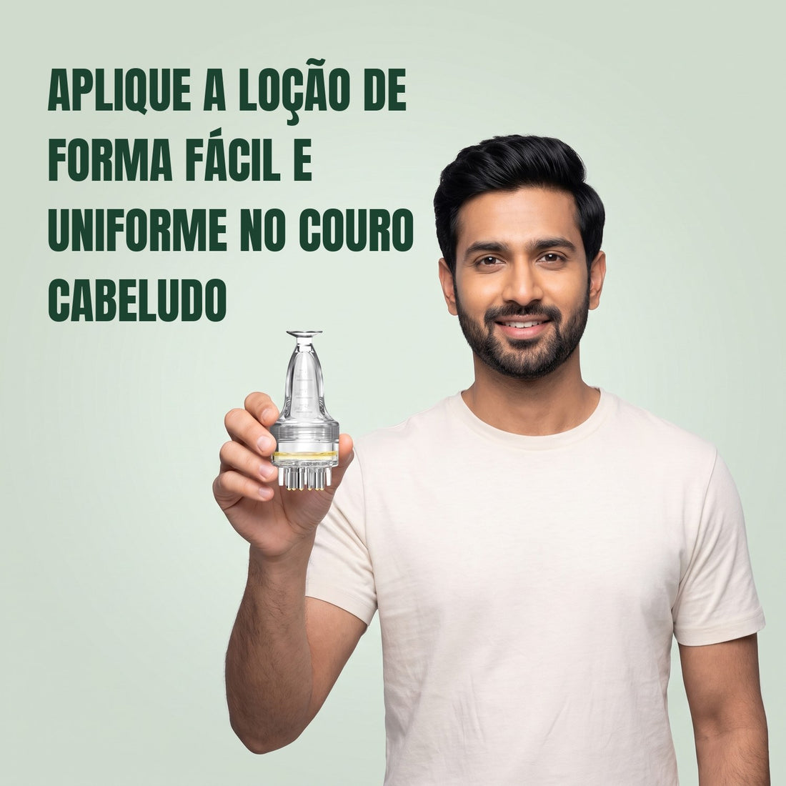 Aplicador básico de loção de minoxidil, 3 ml