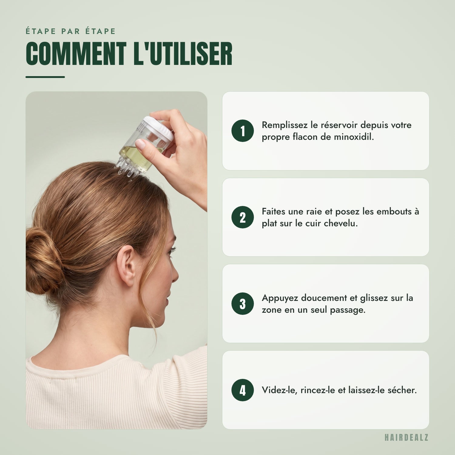Étape par étape — Comment l'utiliser