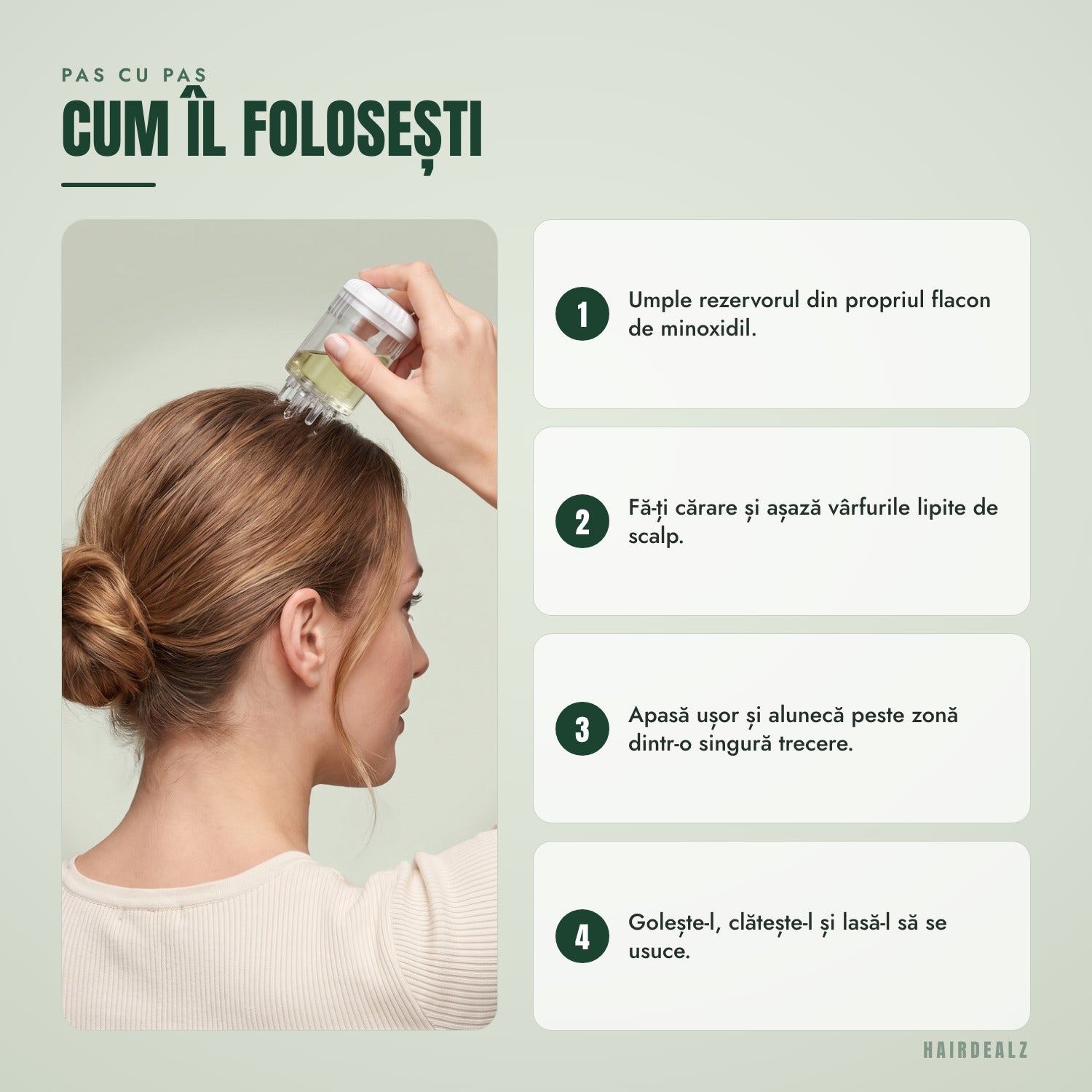 Pas cu pas — Cum se folosește