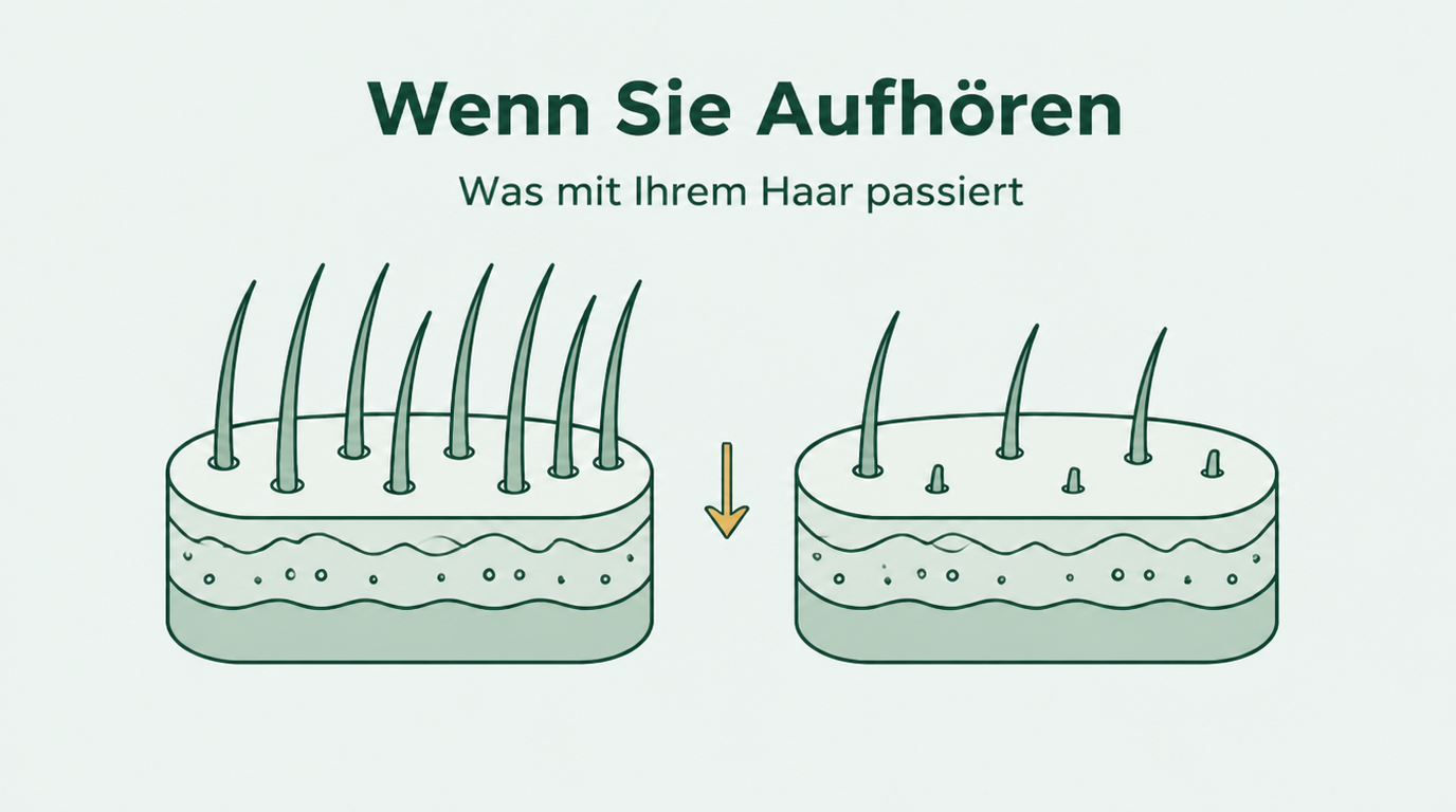 Was passiert, wenn Sie Minoxidil absetzen