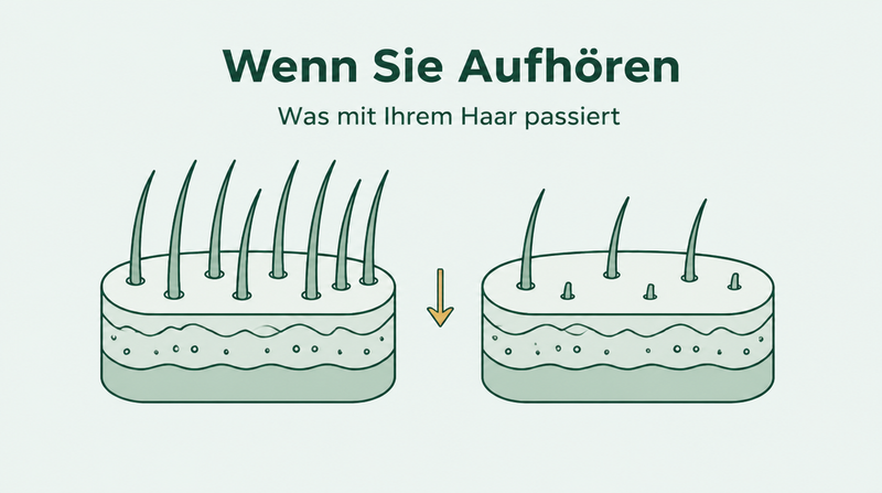Was passiert, wenn Sie Minoxidil absetzen