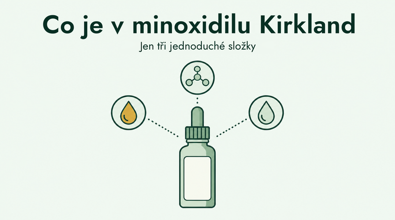 What is actually in Kirkland minoxidil