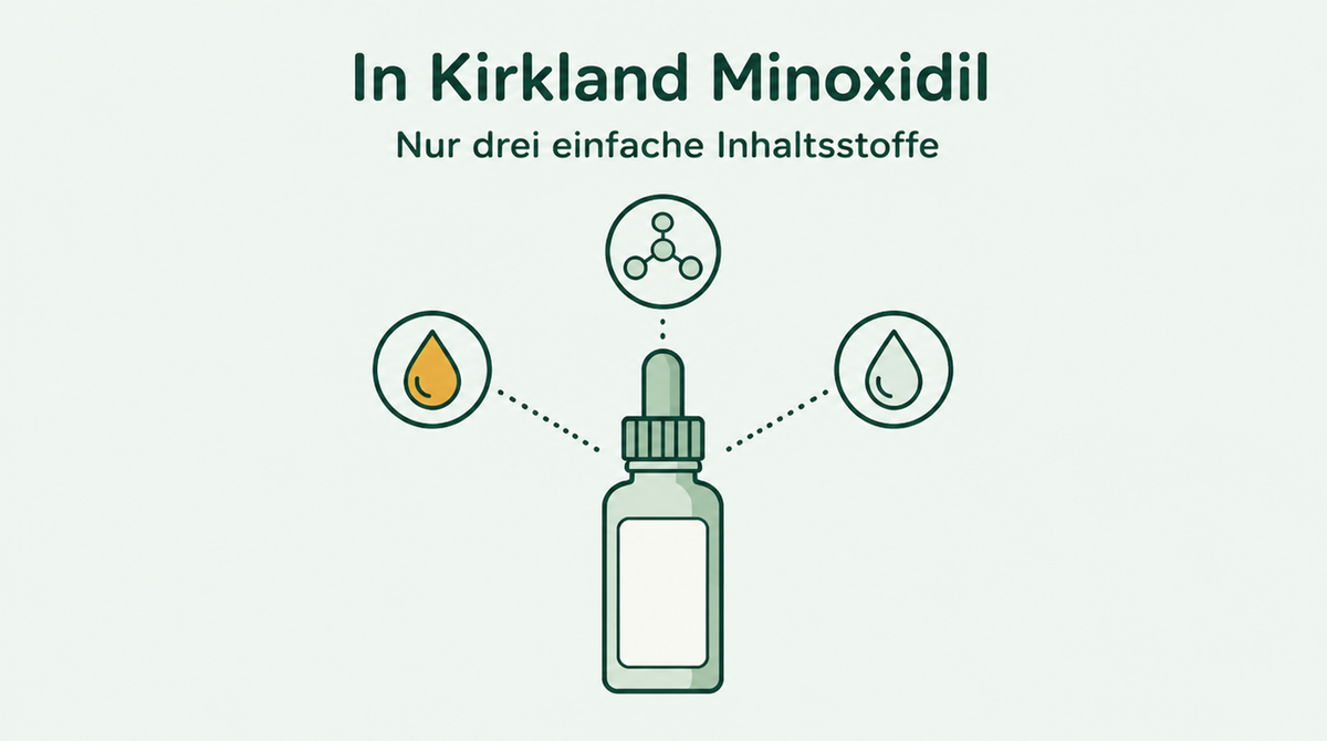 What is actually in Kirkland minoxidil