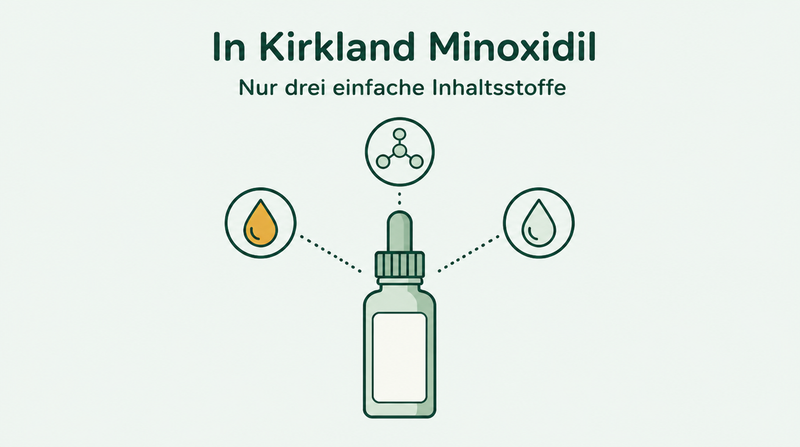 Was tatsächlich in Kirkland Minoxidil steckt