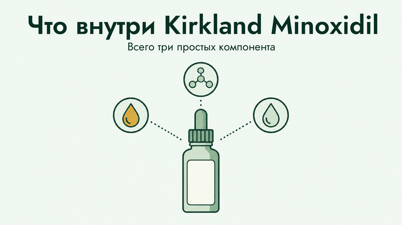 Что на самом деле входит в состав Kirkland миноксидил